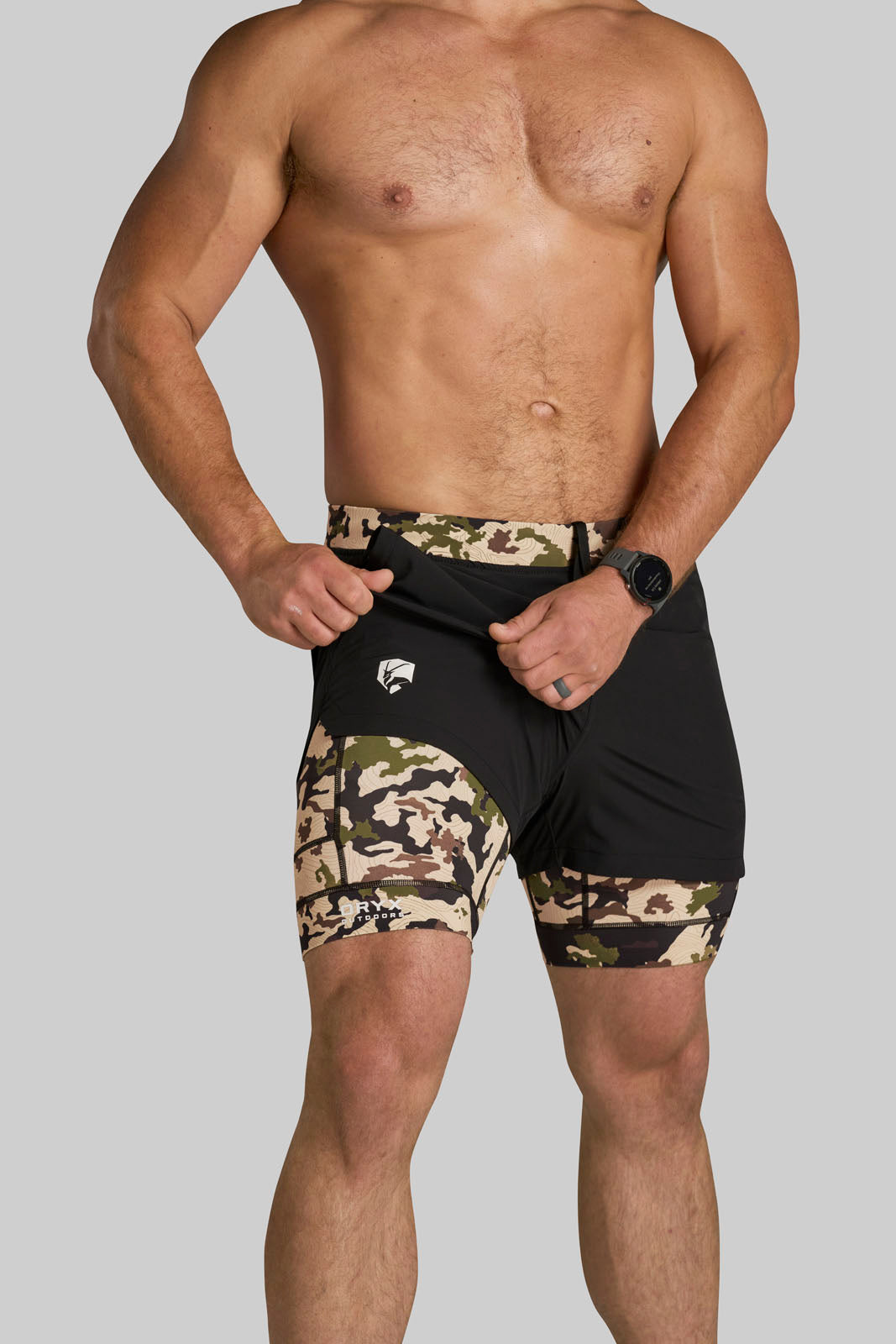 The Threshold - 5" Training Short with Compression (Final Sale)