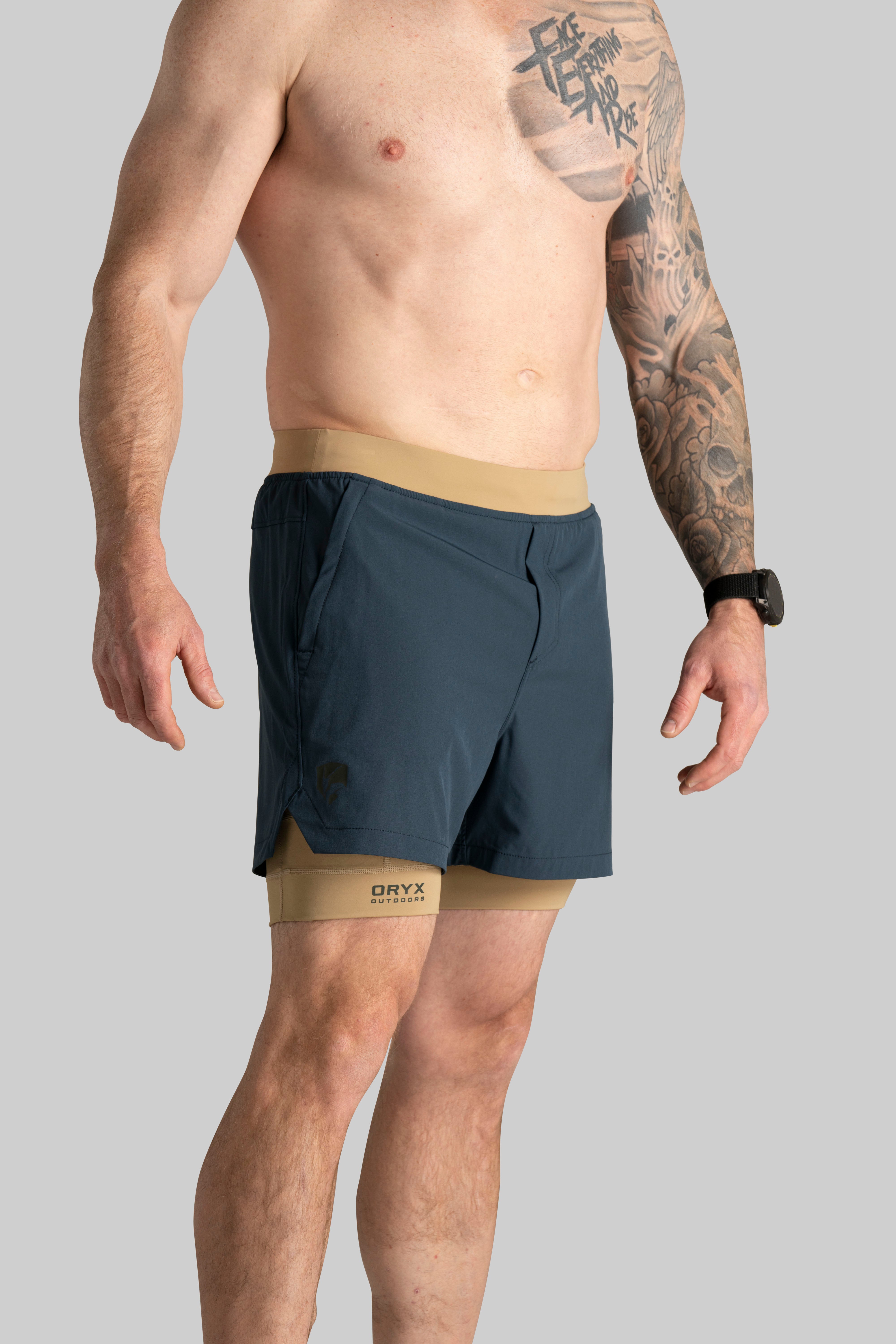 The Threshold - 5" Training Short with Compression (Final Sale)