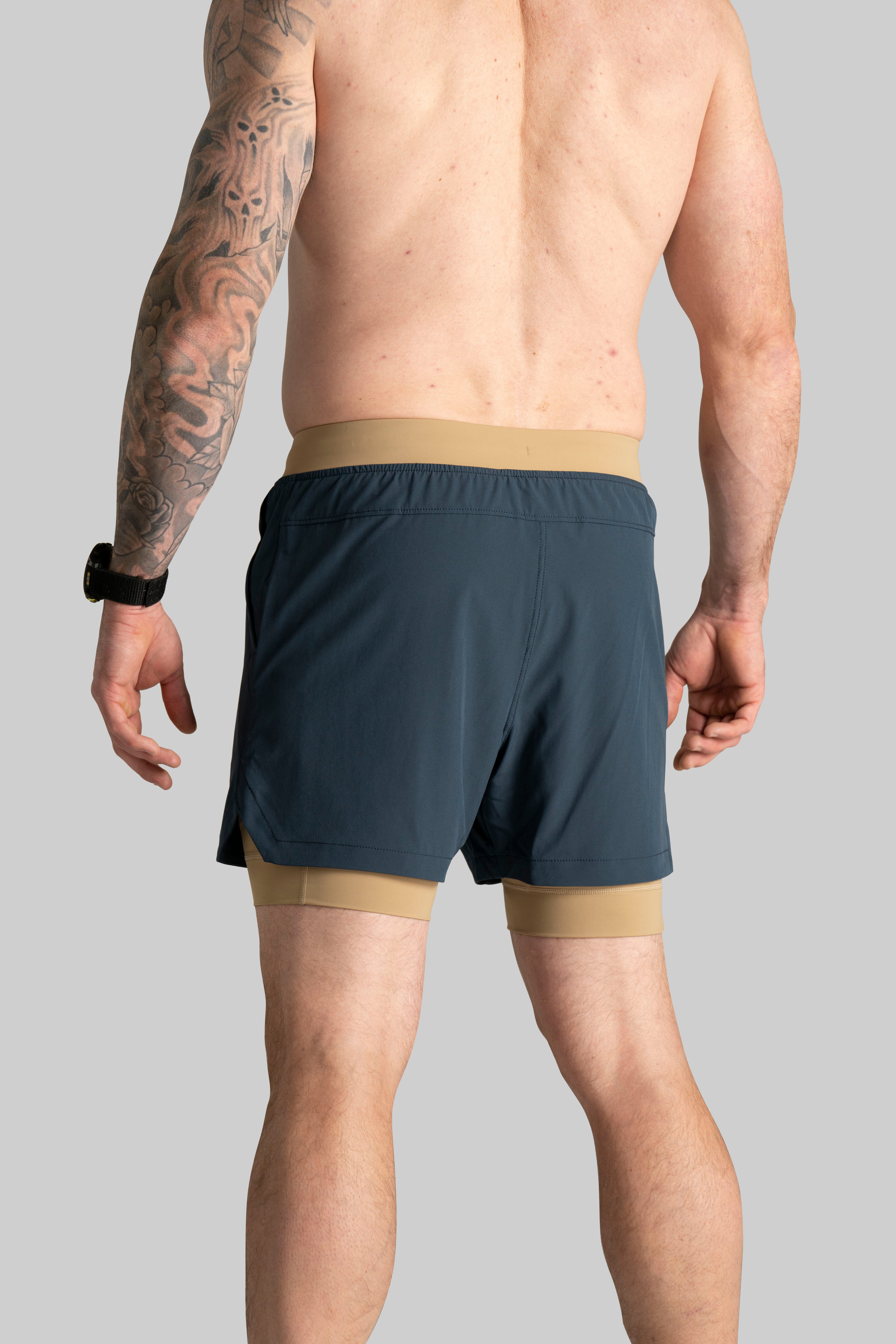The Threshold - 5" Training Short with Compression (Final Sale)