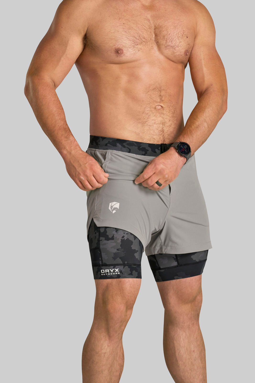 The Threshold - 5" Training Short with Compression (Final Sale)