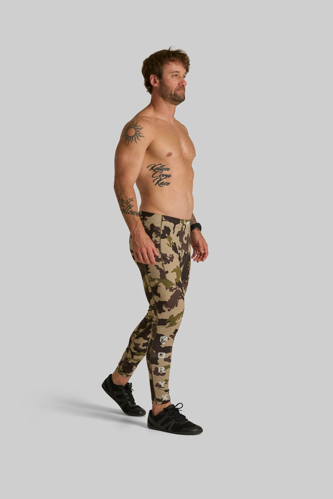 Oryx Compression Tights | Men's Graphene Training & Running Base Layer