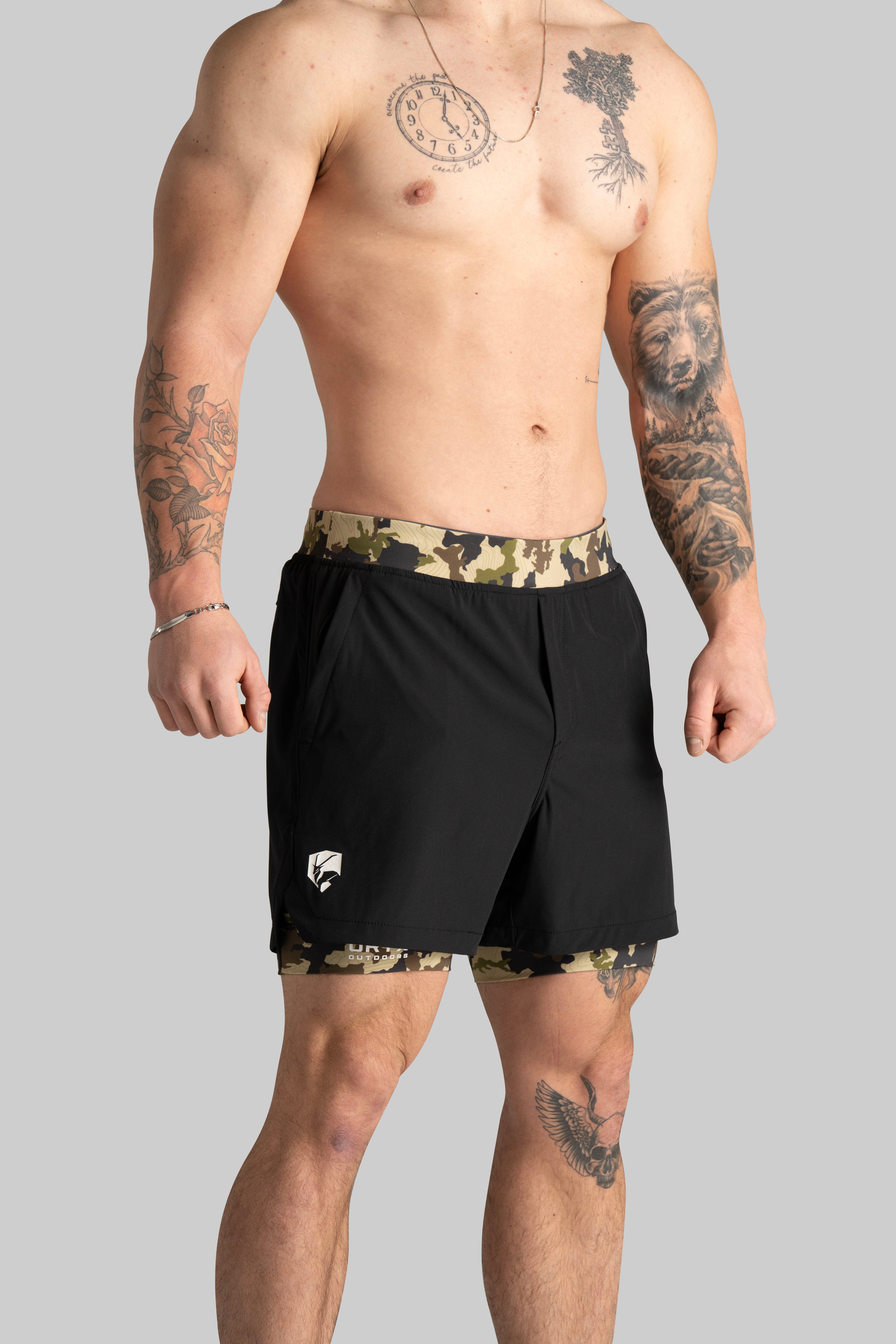 The Threshold - 5" Training Short with Compression