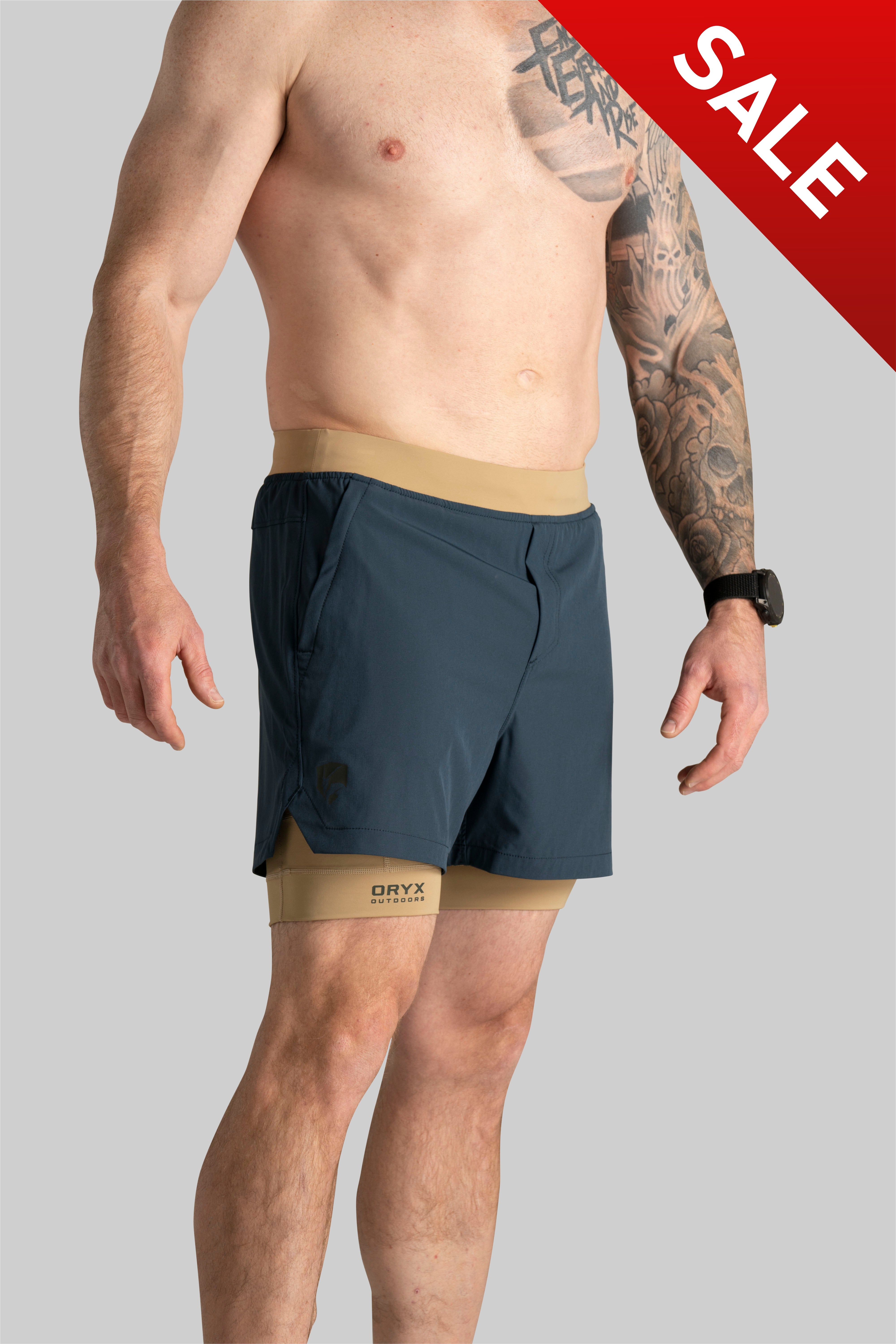 The Threshold - 5" Training Short with Compression