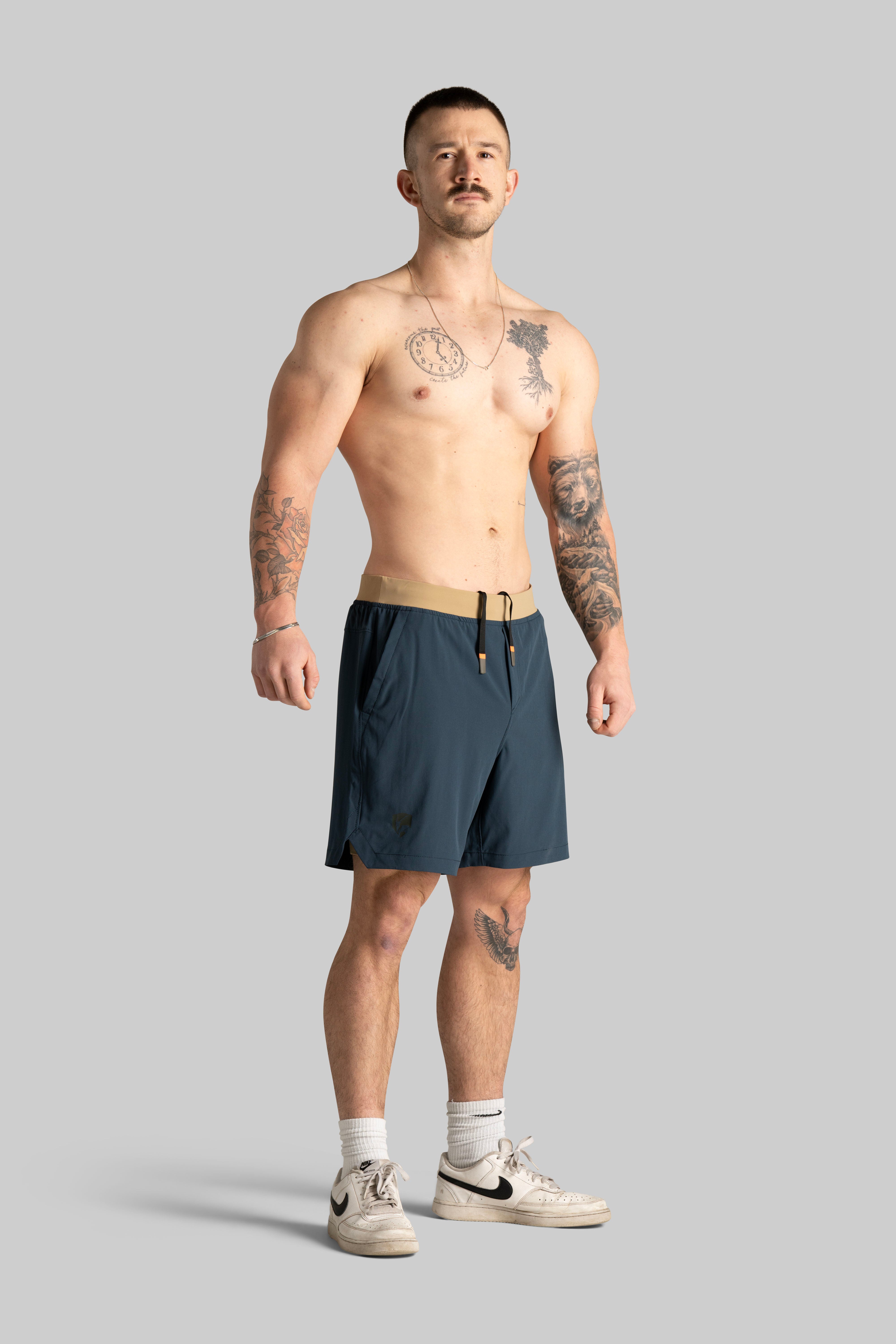 The Threshold - 7" Training Short with Compression