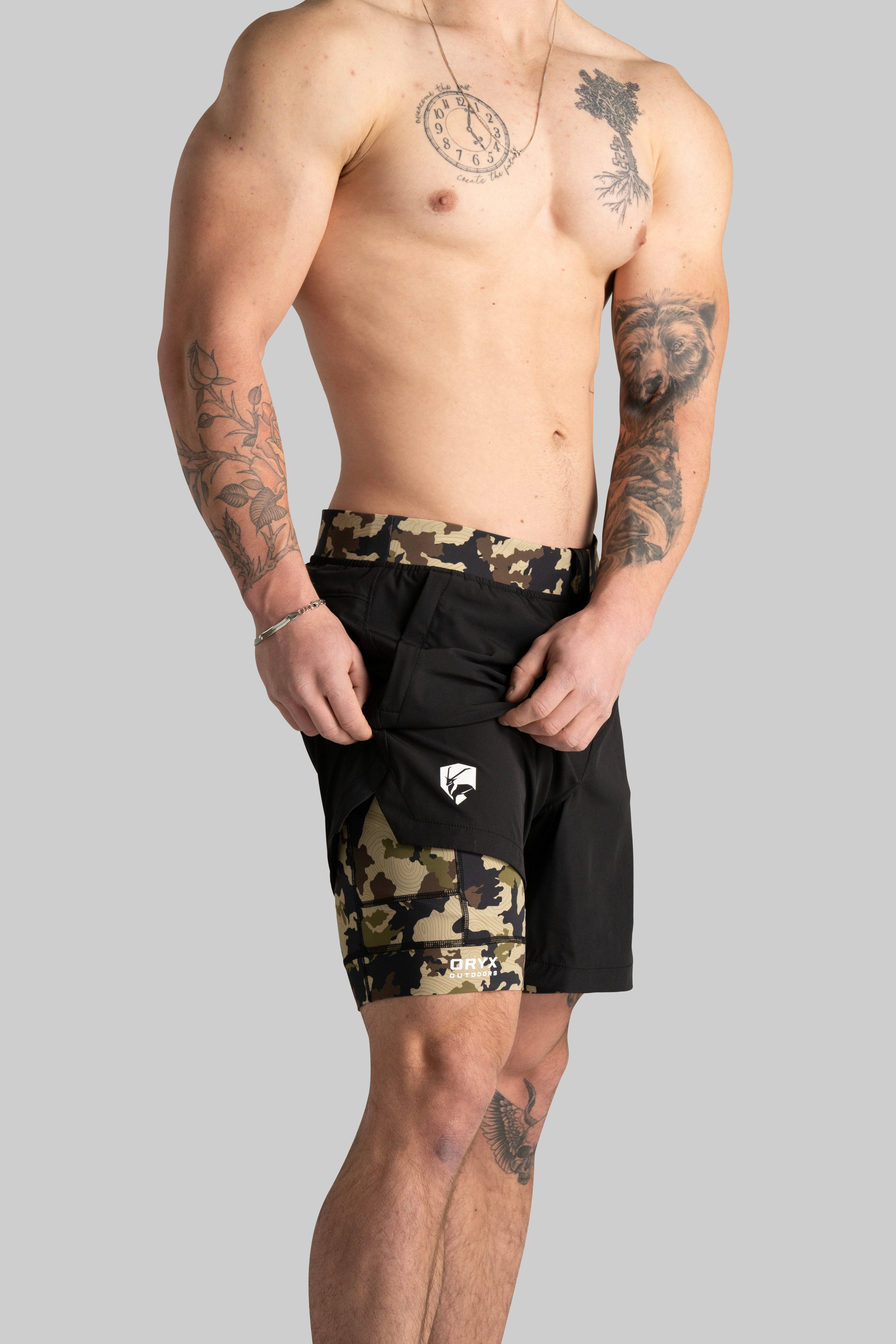 The Threshold - 7" Training Short with Compression