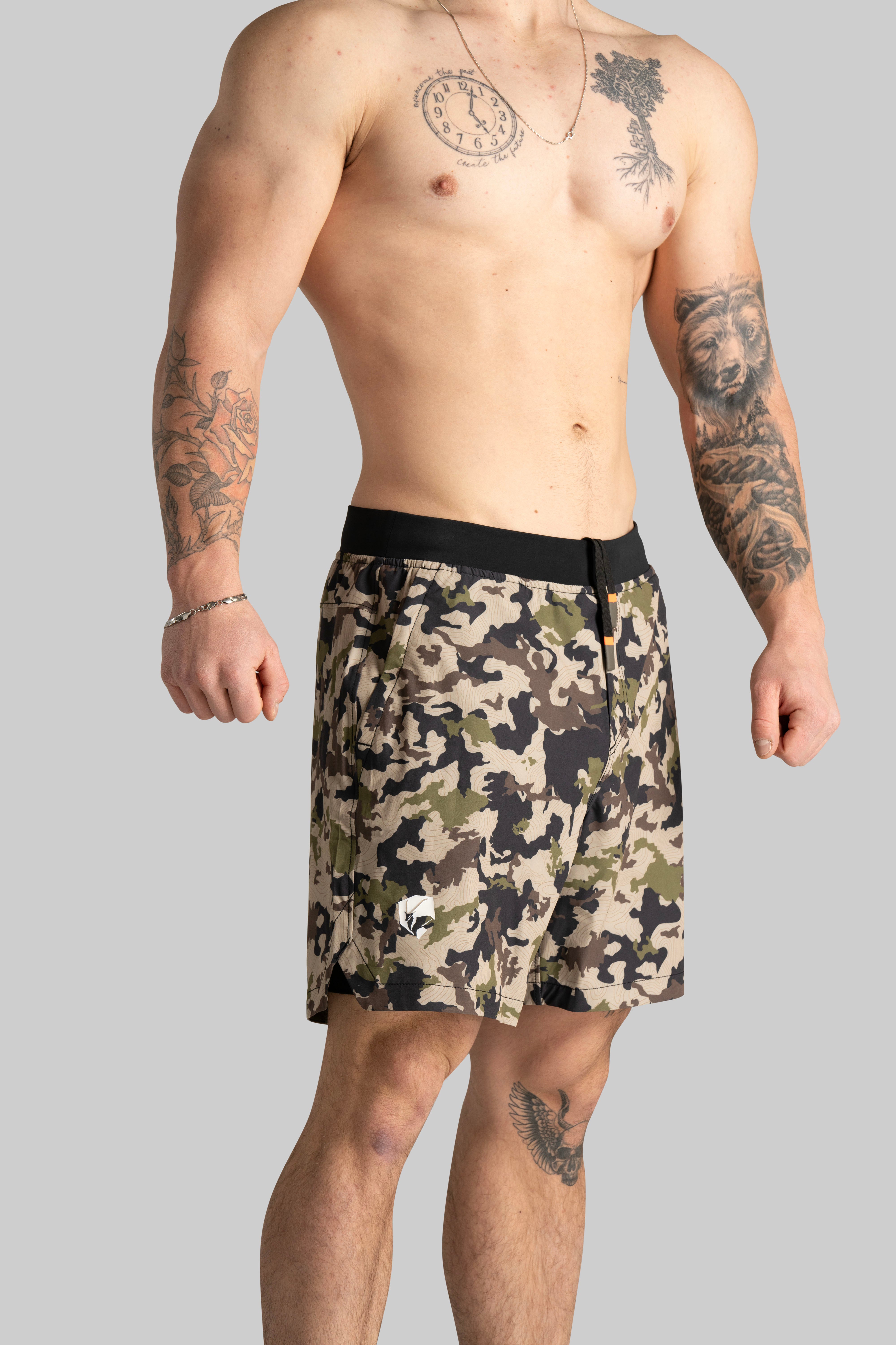 The Threshold - 7" Training Short with Compression